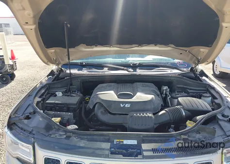 2014 Jeep Grand Cherokee Overland из США, поврежденный, VIN 1C4RJECG6EC465849